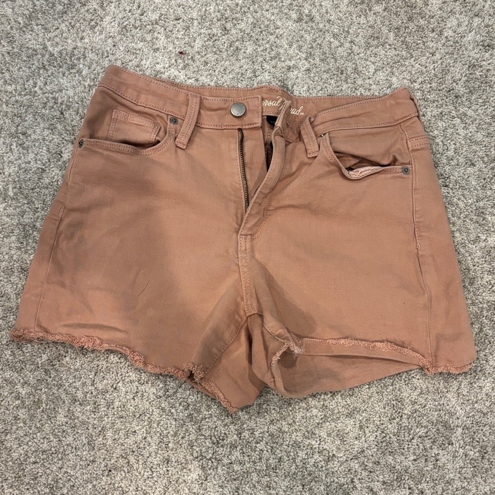 Universal Thread Brown Jean Shorts Casual Summer Style